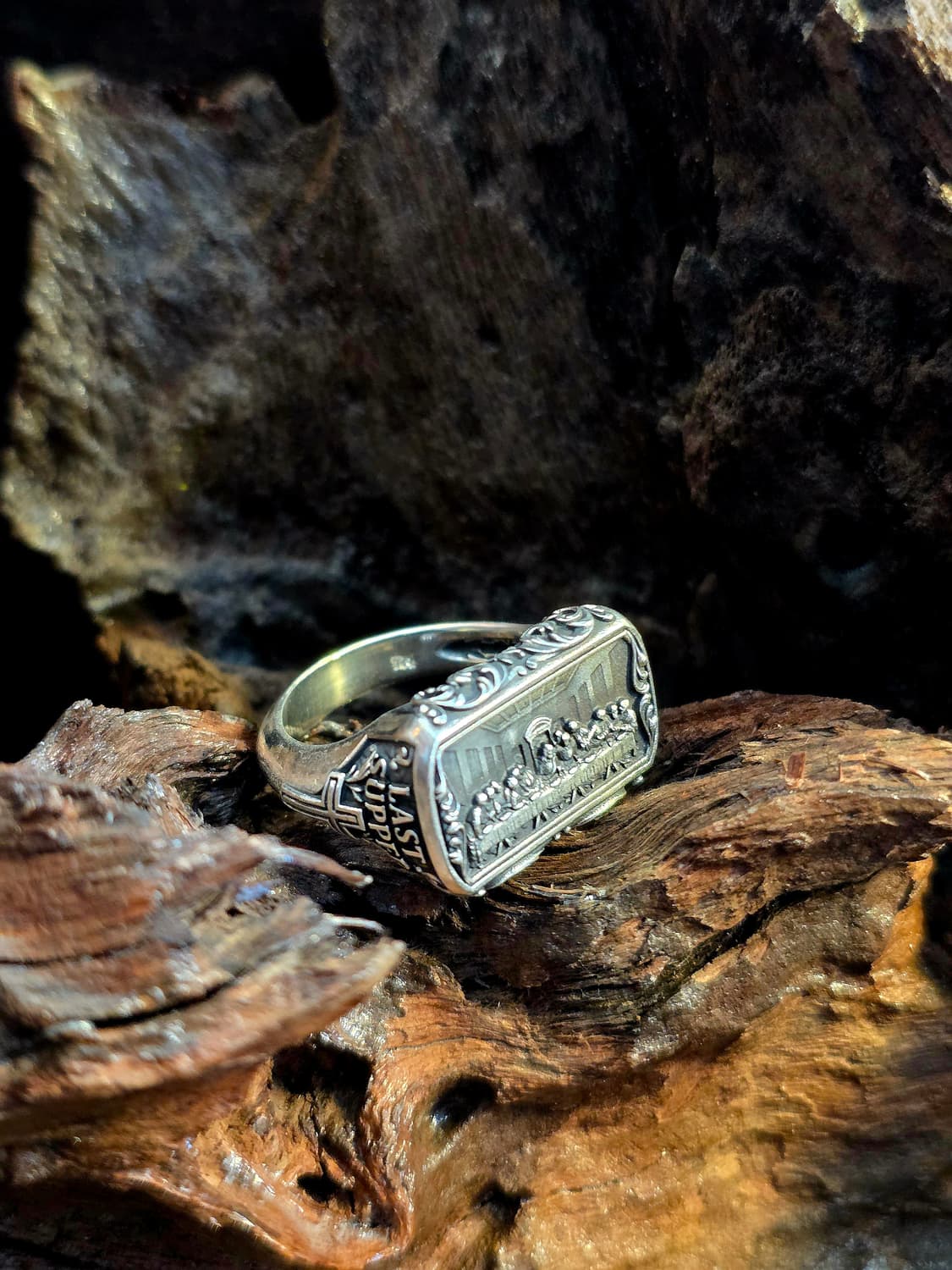 3cross silver925"THE LAST SUPPER"ring 상품이미지3