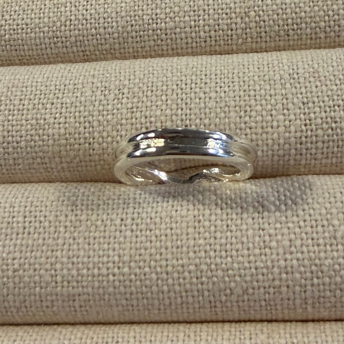 새상품 여성 신주 은도금 꽈베기 투웨이 반지  상품이미지4