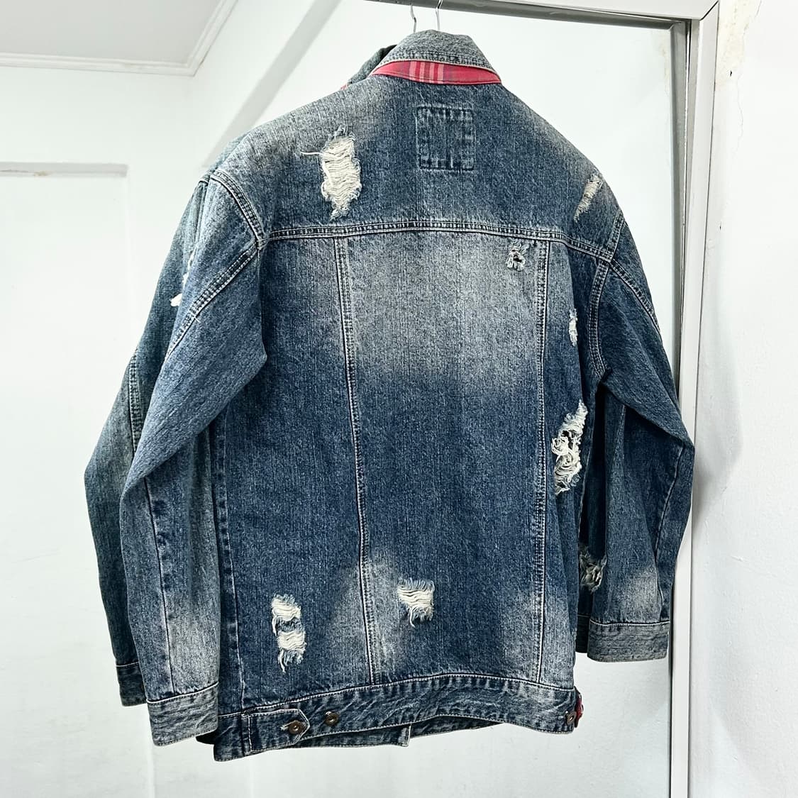 Guess 00s 데미지 데님 자켓 상품이미지5