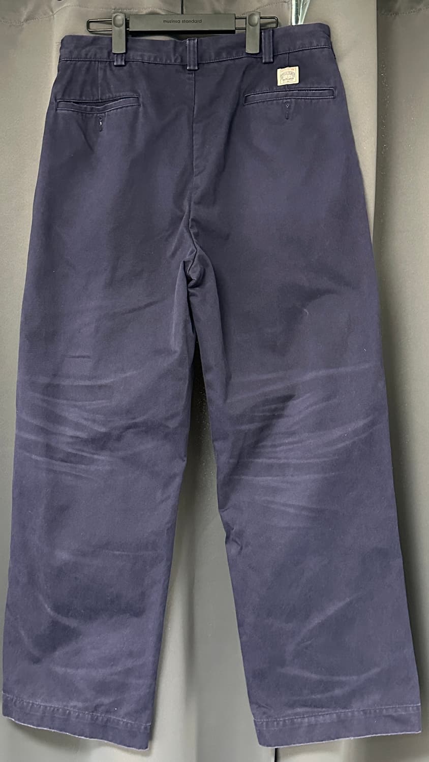 폴로랄프로렌 버로스 빈티지 릴렉스핏 치노팬츠 네이비 32x32 상품이미지2