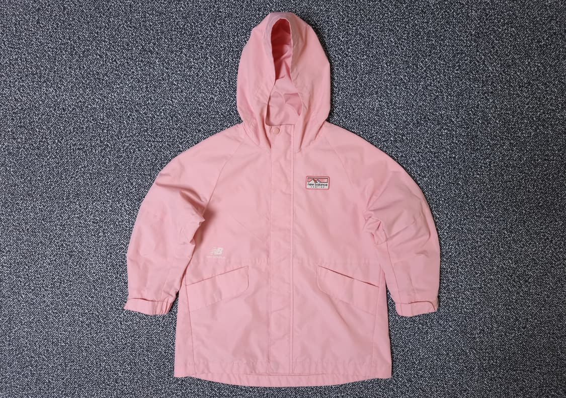 [무료배송][130]뉴발란스 키즈 바람막이 후드점퍼 상품이미지1