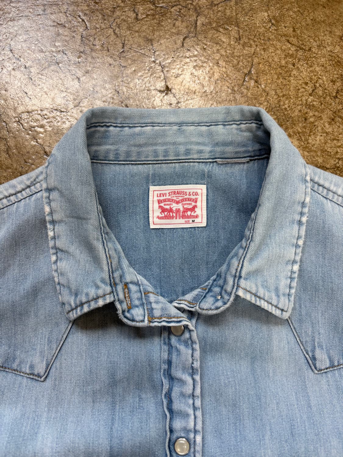 리바이스 웨스턴 데님 셔츠 상품이미지3