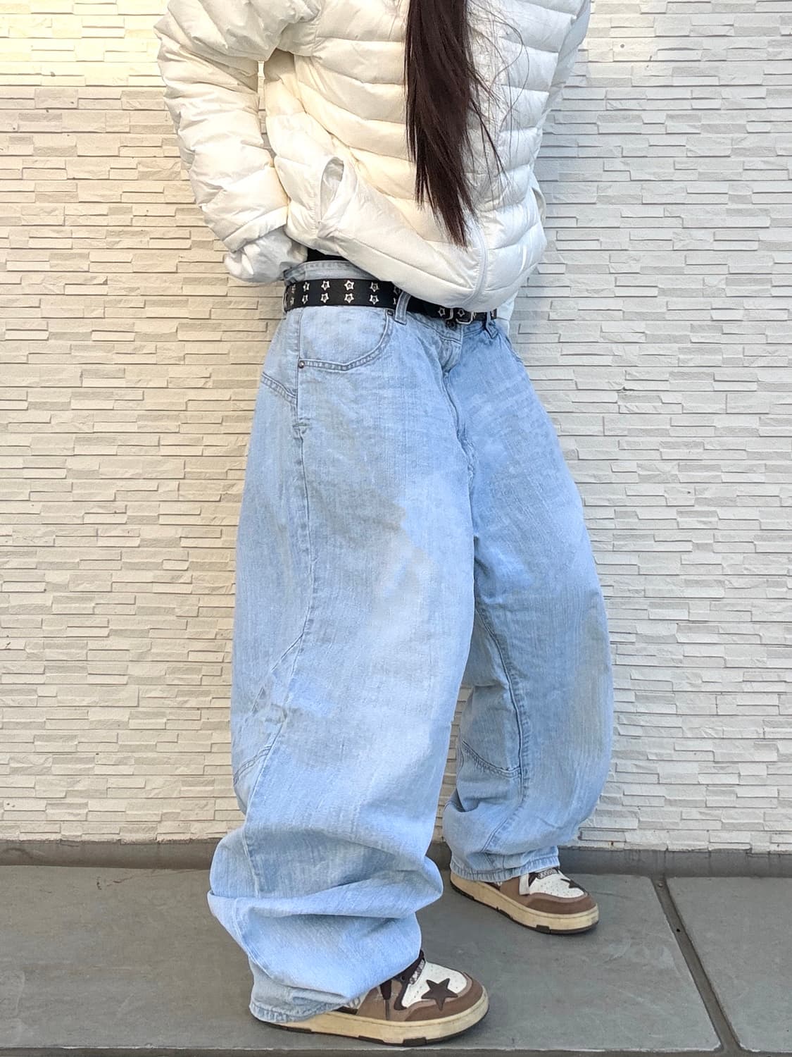 90s ROCAWEAR 올드스쿨 오버 와이드 데님 팬츠 상품이미지2