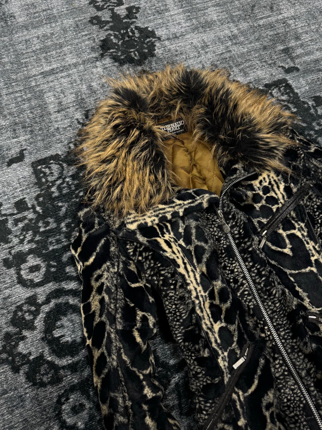 Tornado mart 00s archive wild cat fur ja 상품이미지2