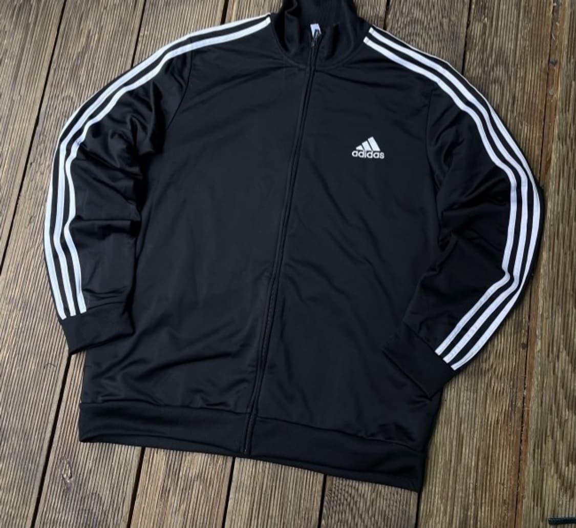 아디다스 블랙 검정 트랙탑 져지집업 105/XL 상품이미지1