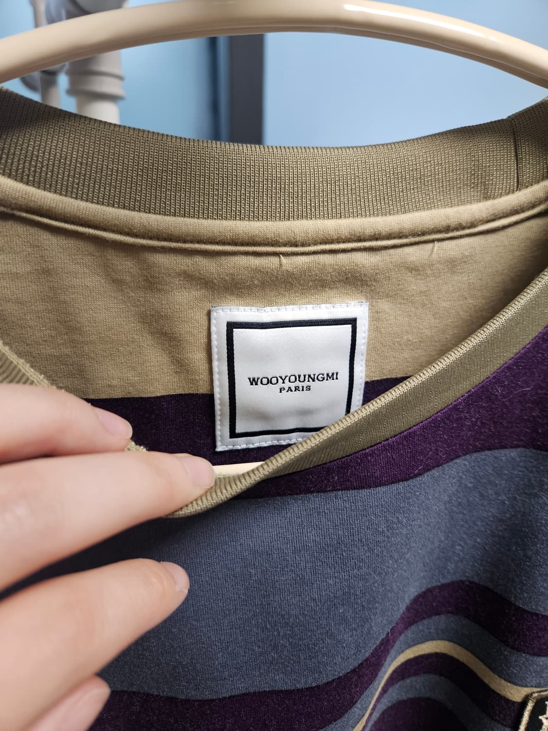 우영미 스트라이프 티셔츠 상품이미지3