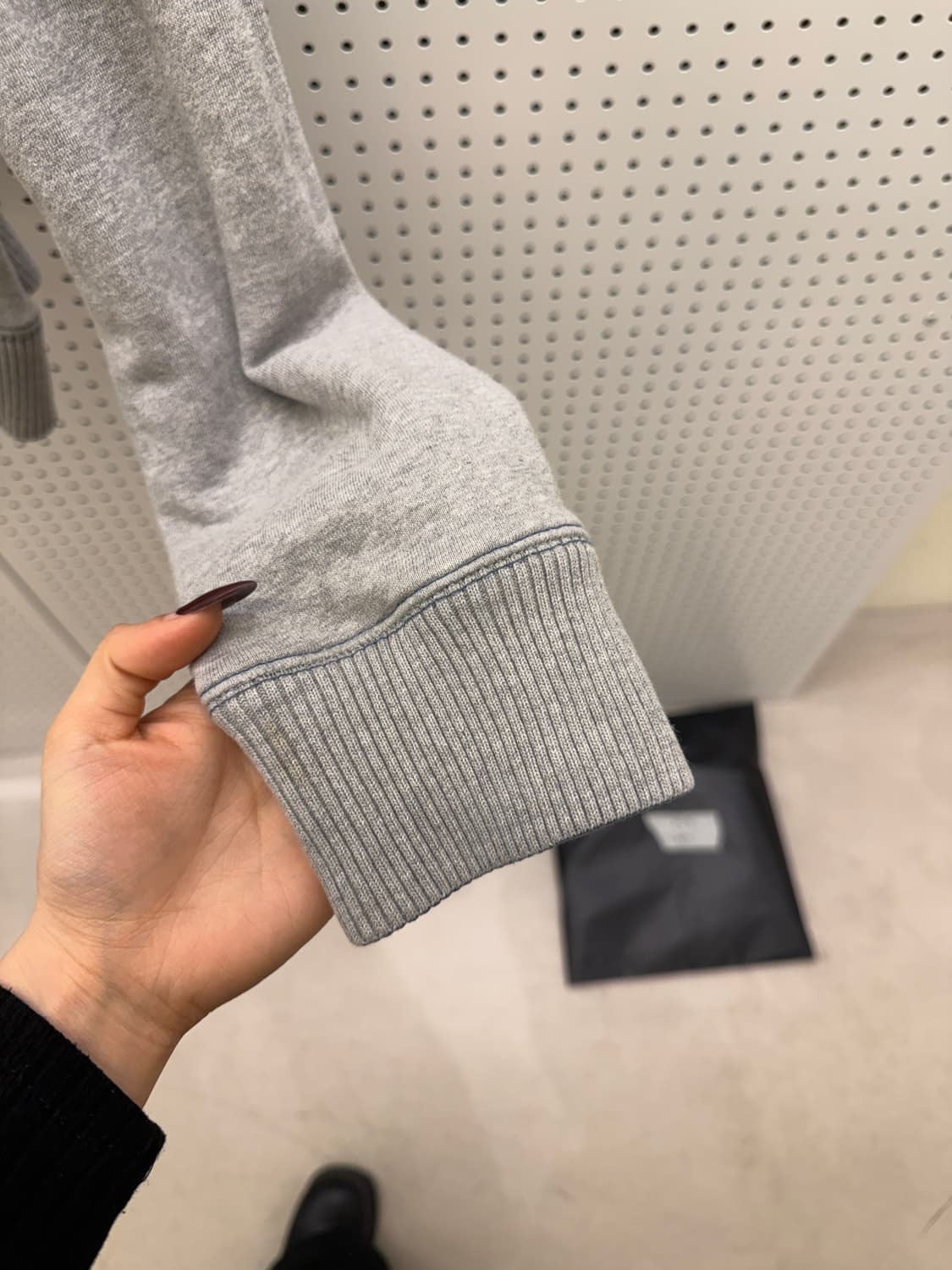 리바이스 백로고 그레이 후드집업 U1632 상품이미지4