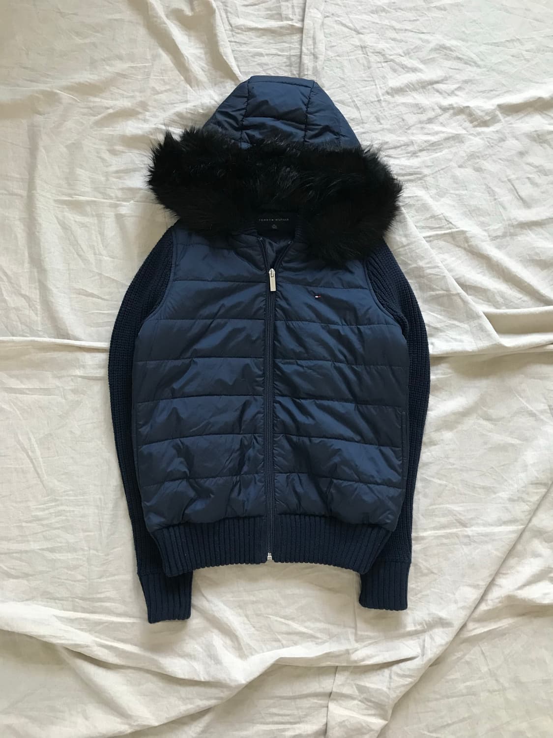 타미힐피거 로고 울프죠 니트 패딩 자켓 상품이미지6