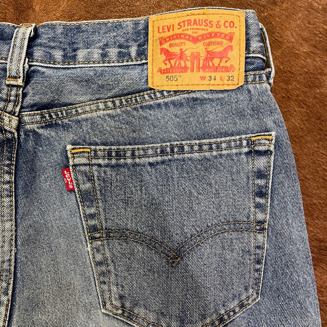 리바이스 505 빈티지 데님 상품이미지8