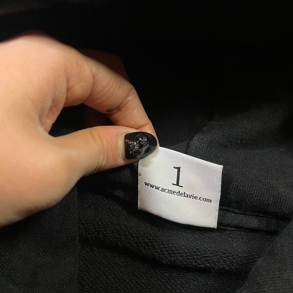 아크메드라비 빅로고 후드티 상품이미지5