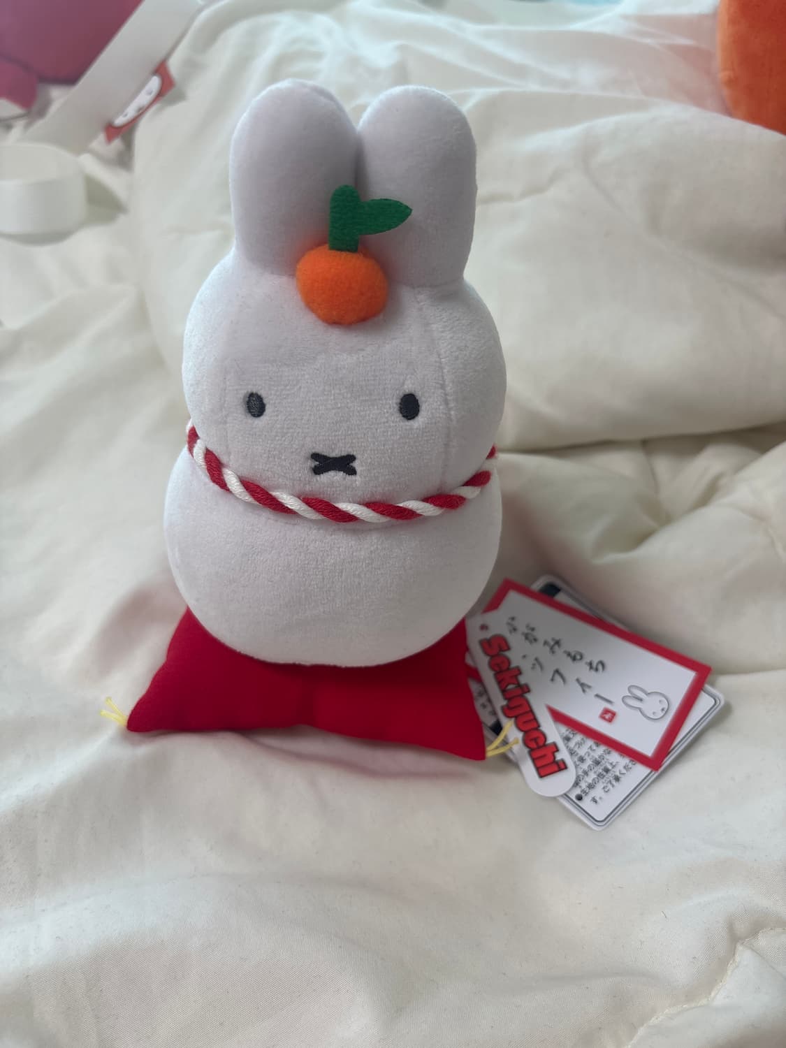 세키구치 정품 미피 새해 카다미모찌떡 인형 상품이미지2