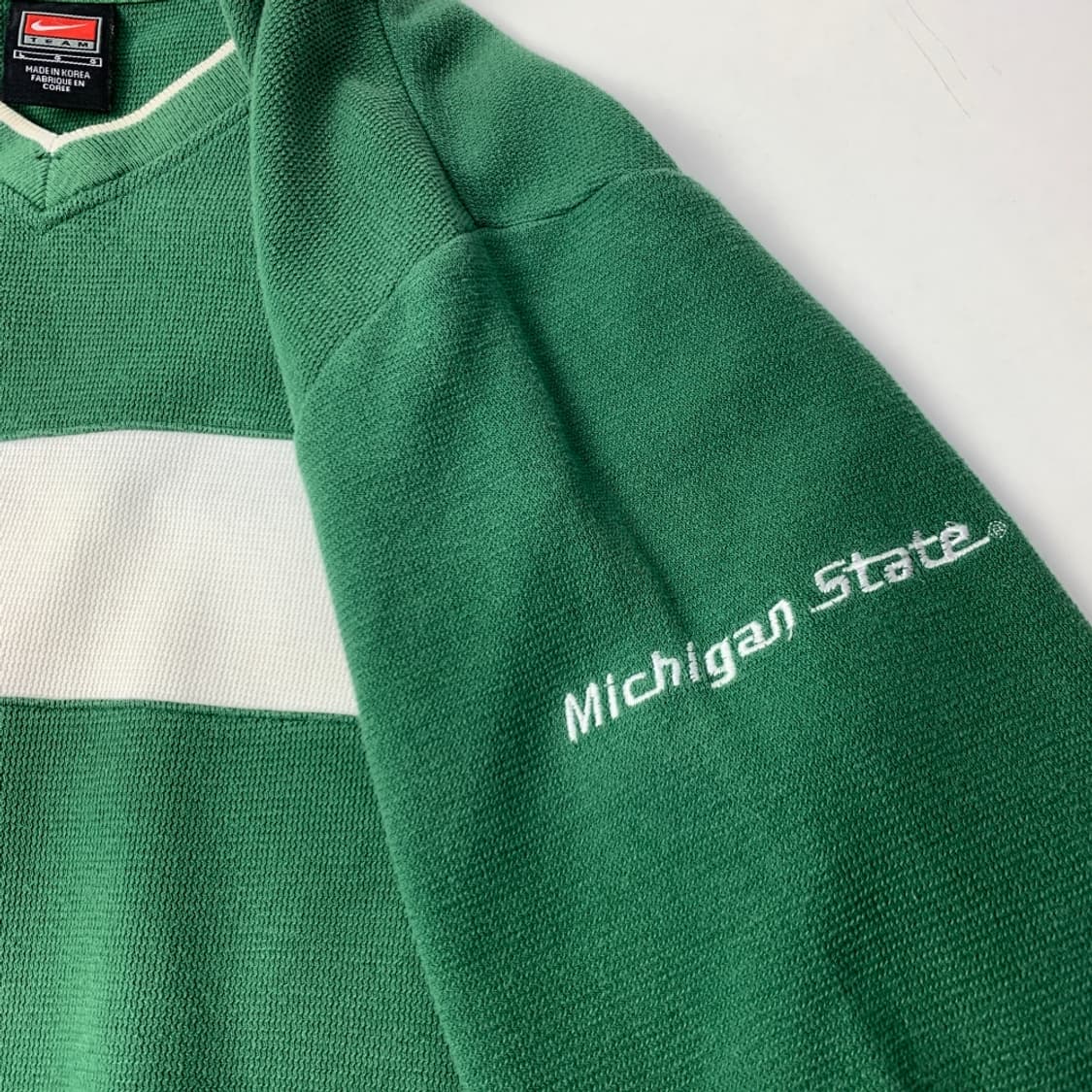 [L/정품] 90s 나이키 브이넥 롱슬리브 L1-0013 상품이미지4