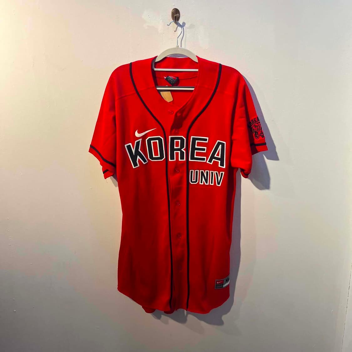 나이키 고려대학교 유니폼 반팔 상품이미지1