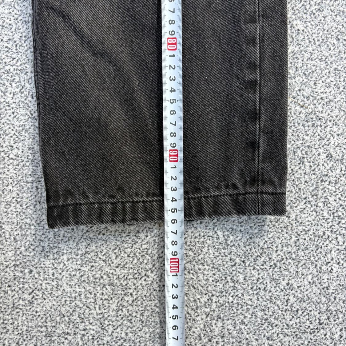 28 무신사스탠다드 흑청 데님 청바지 0623J2 상품이미지7