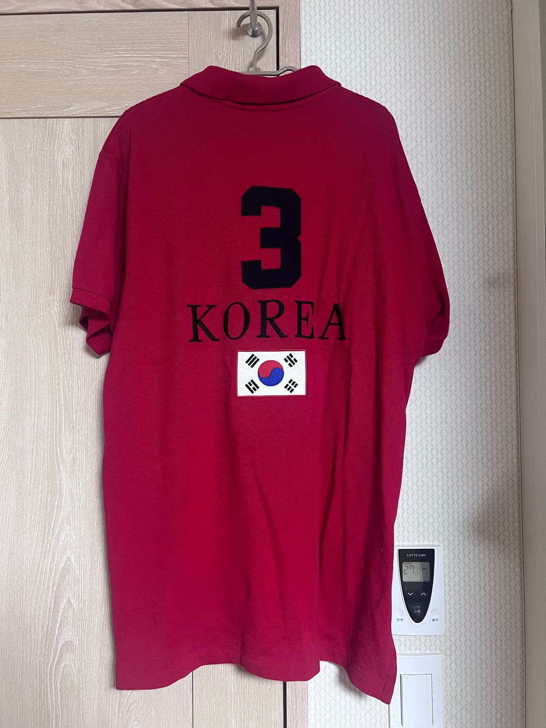 폴로 랄프로렌 빅포니 코리아 한국 레드 카라티 pk티 티셔츠 치프키프 상품이미지2