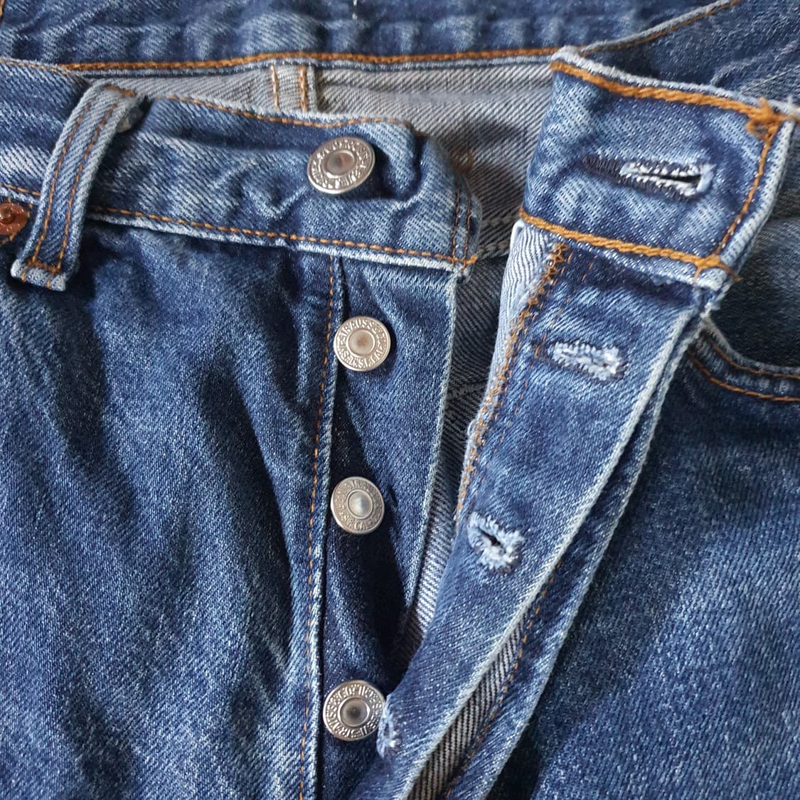 00s 유럽 리바이스501 데님 팬츠 no.14 상품이미지4