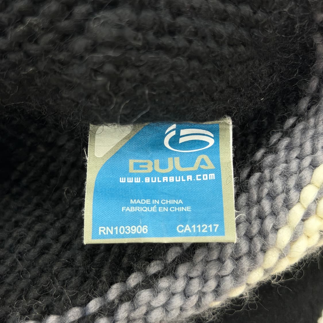 BULA 빈티지 이어플랩 비니 모자 블랙 상품이미지4