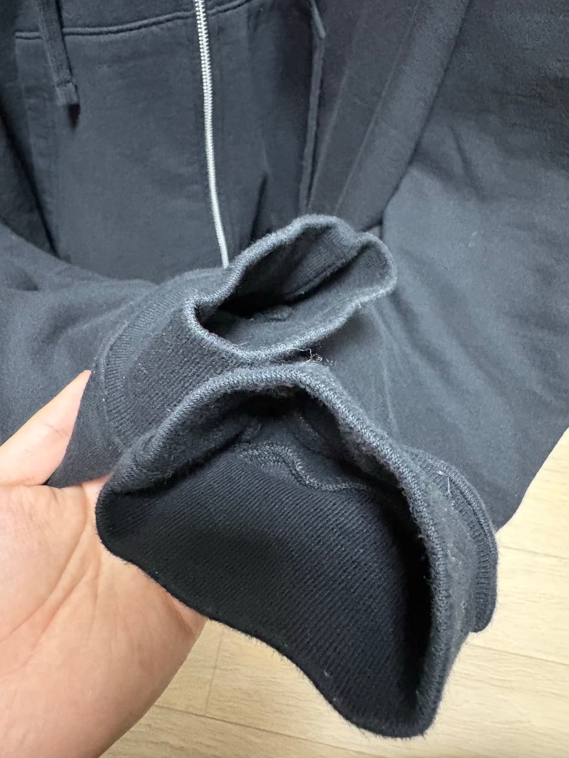 (정품, XL사이즈) 크롬하츠 티바로고 홀스슈 후드집업 상품이미지9