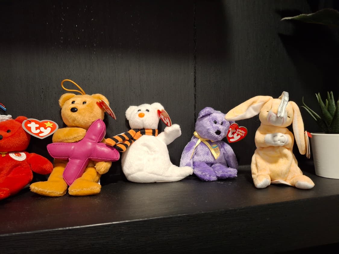 (마지막특가) TY Beanie bear&Bunny 소품 인형 상품이미지1