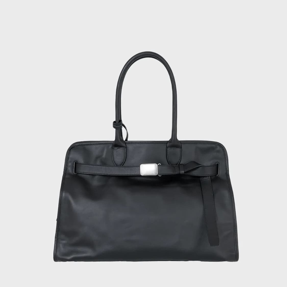 브라운야드 레더 버클 17 백 블랙 상품이미지1