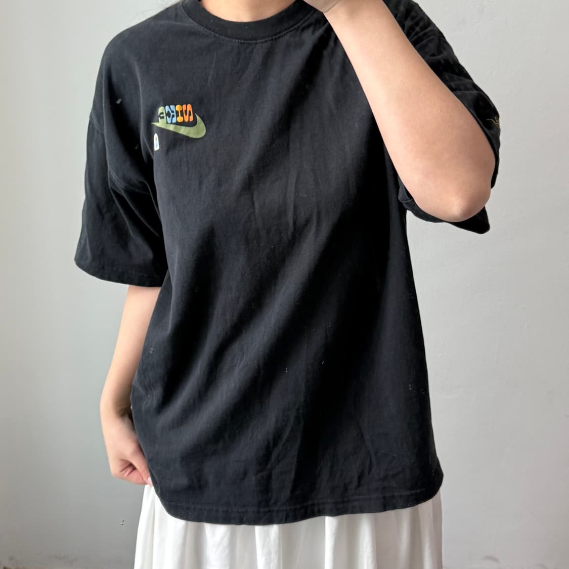 [XL] 나이키 블랙 반팔티 상품이미지1