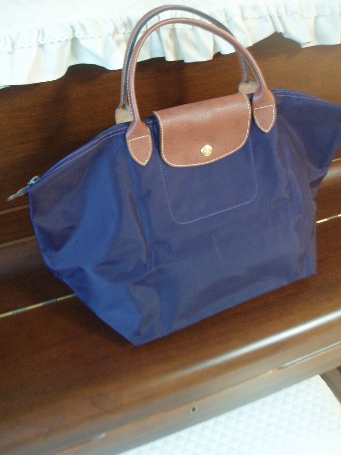 Longchamp vintage navy bag 상품이미지1
