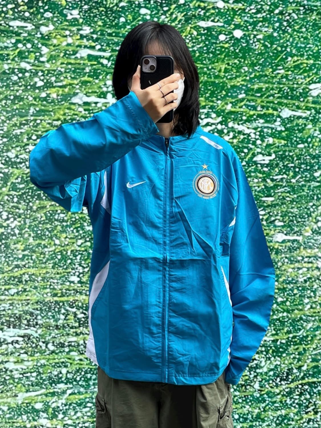 00s 나이키 인터밀란 축구팀 바람막이 100 (해외판)  상품이미지1