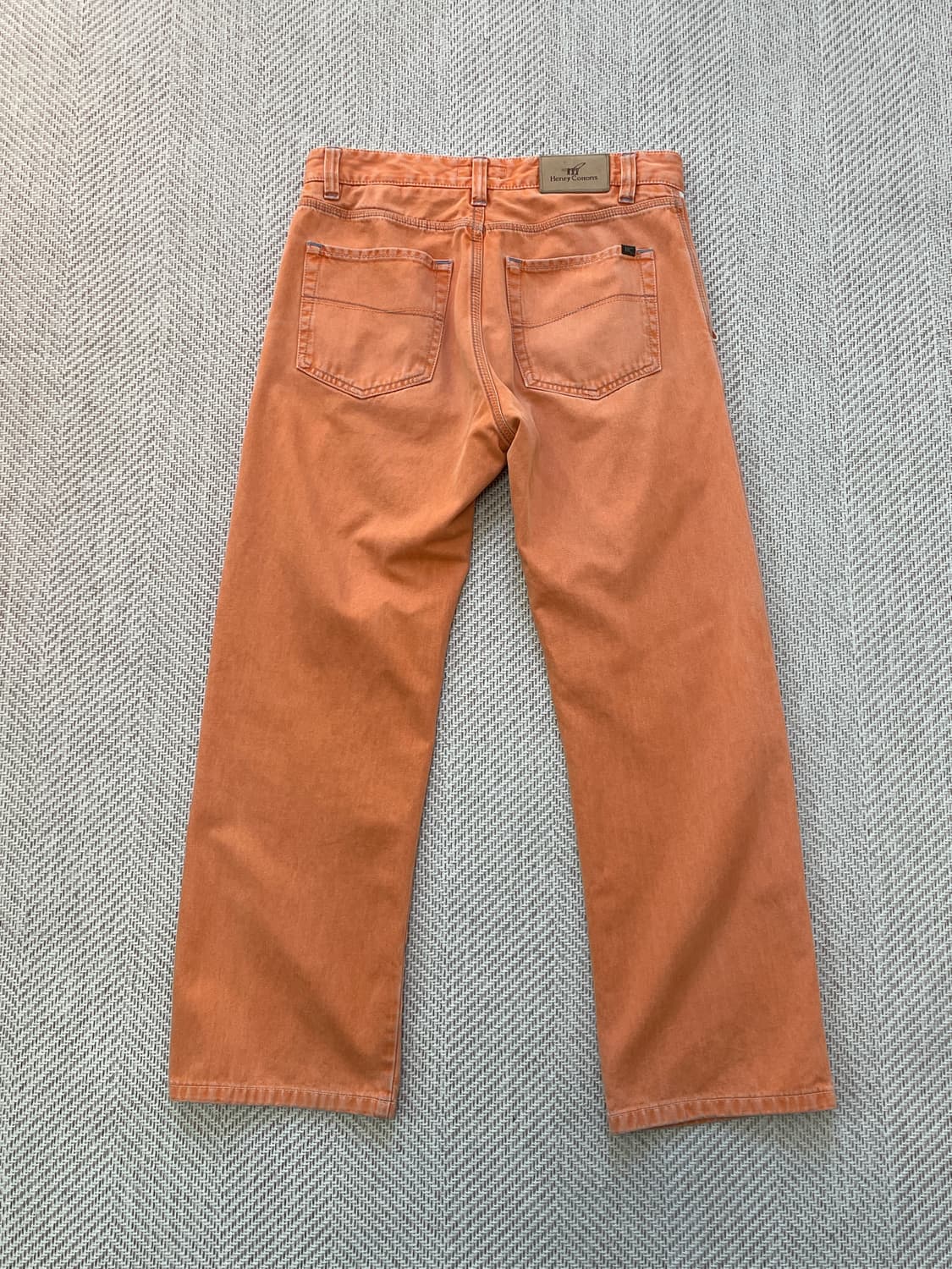 헨리코튼 스트레이트 코튼 팬츠 J04038 상품이미지1