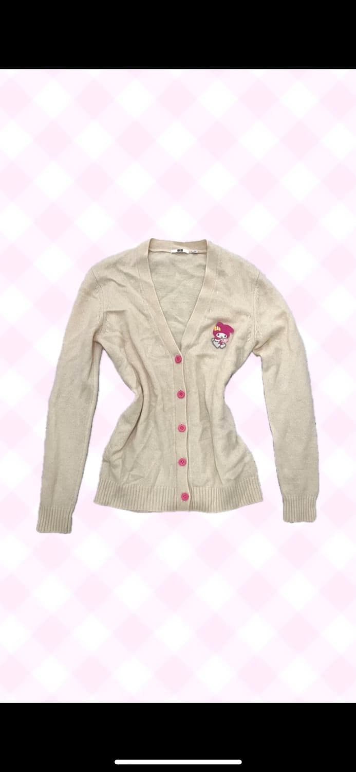 일본 빈티지 유니클로 마이멜로디 가디건 리즈리사 갸루 산리오 히메갸루 상품이미지1