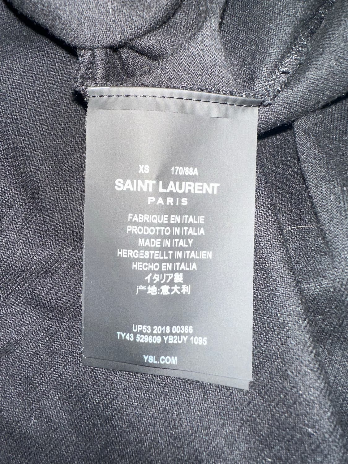 생로랑 18ss Love is a lie tee 상품이미지6