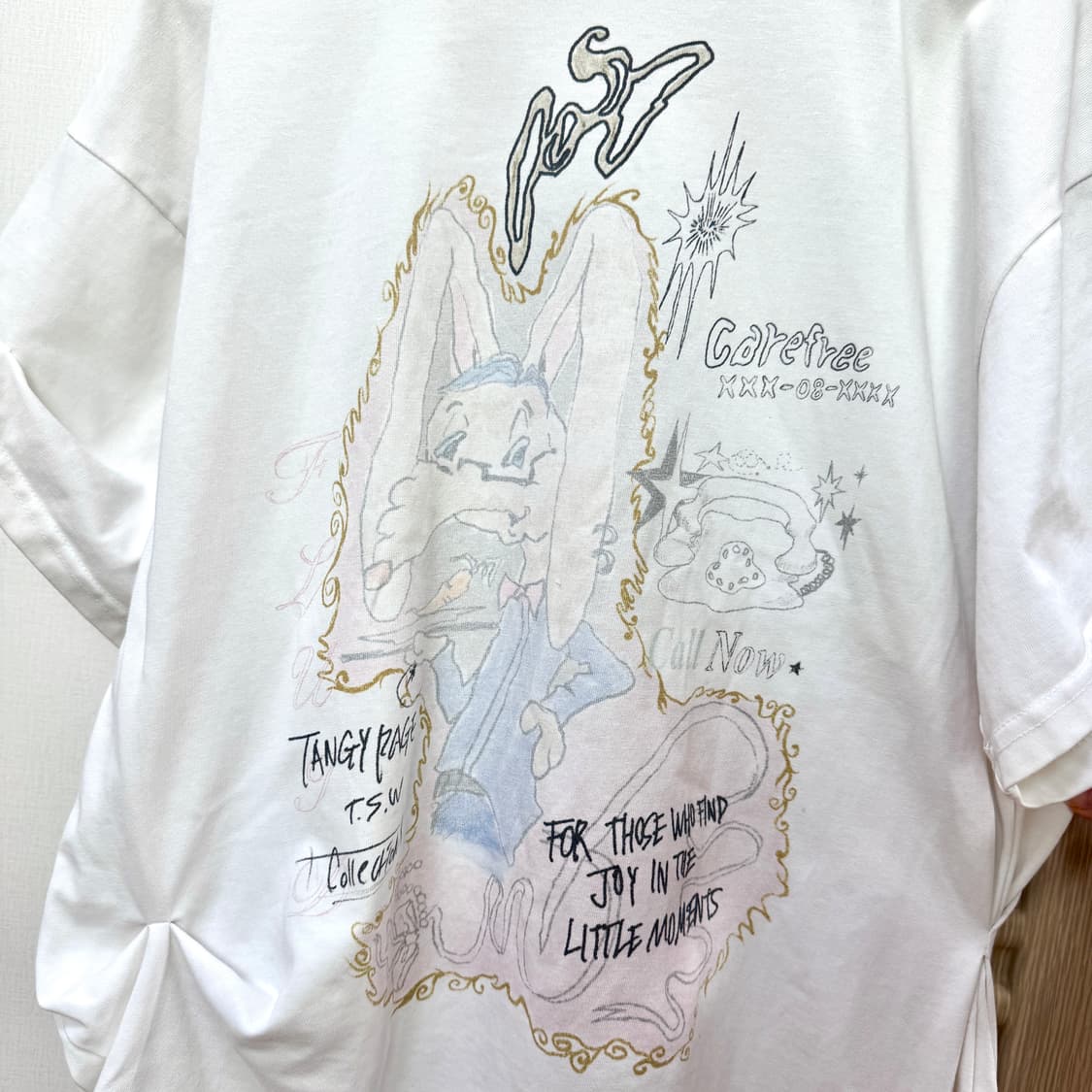 타입서비스 래빗 티셔츠 상품이미지2