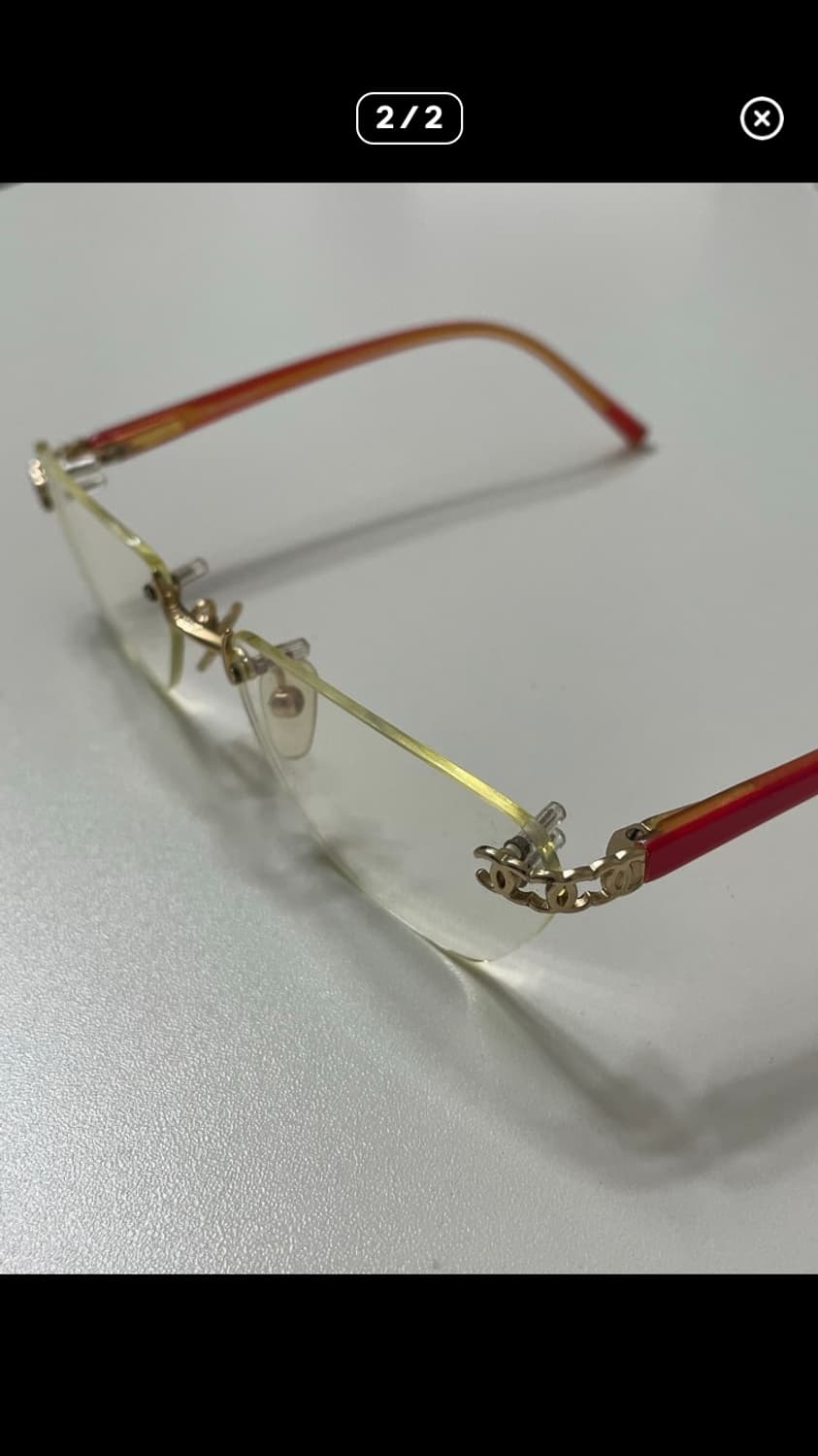 샤넬 빈티지 아이웨어 안경 상품이미지2