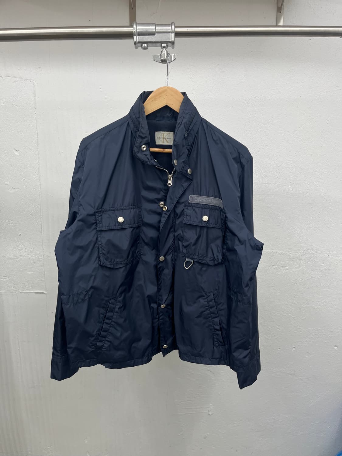 XL) CALVIN KLEIN JEANS Y2K BIKER 자켓 상품이미지1
