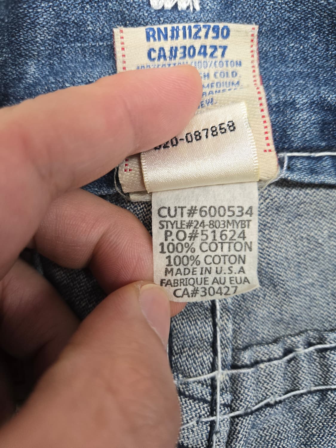 트루릴리젼 데님 청바지 상품이미지4