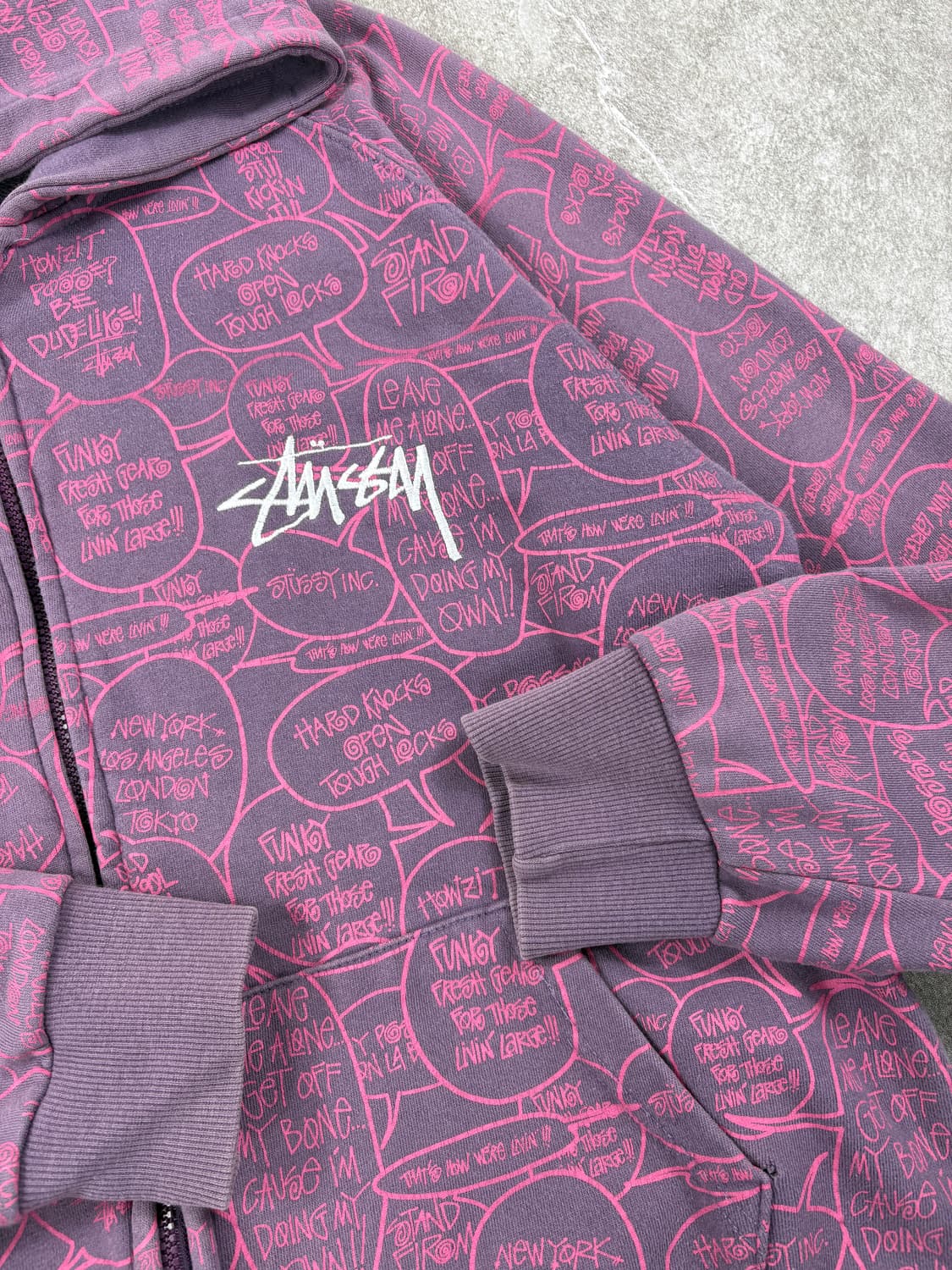 Stussy 00's Hoodie Zip-up    상품이미지2