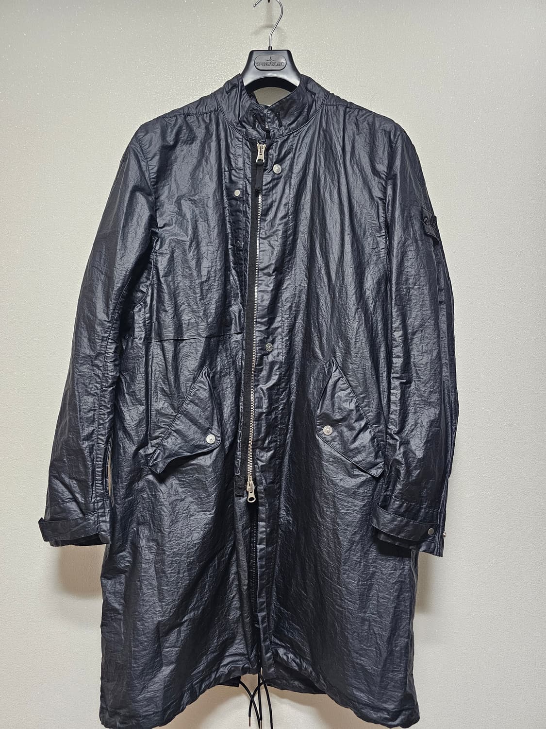 스톤아일랜드 쉐도우프로젝트 오파크 나일론 롱 자켓 상품이미지2