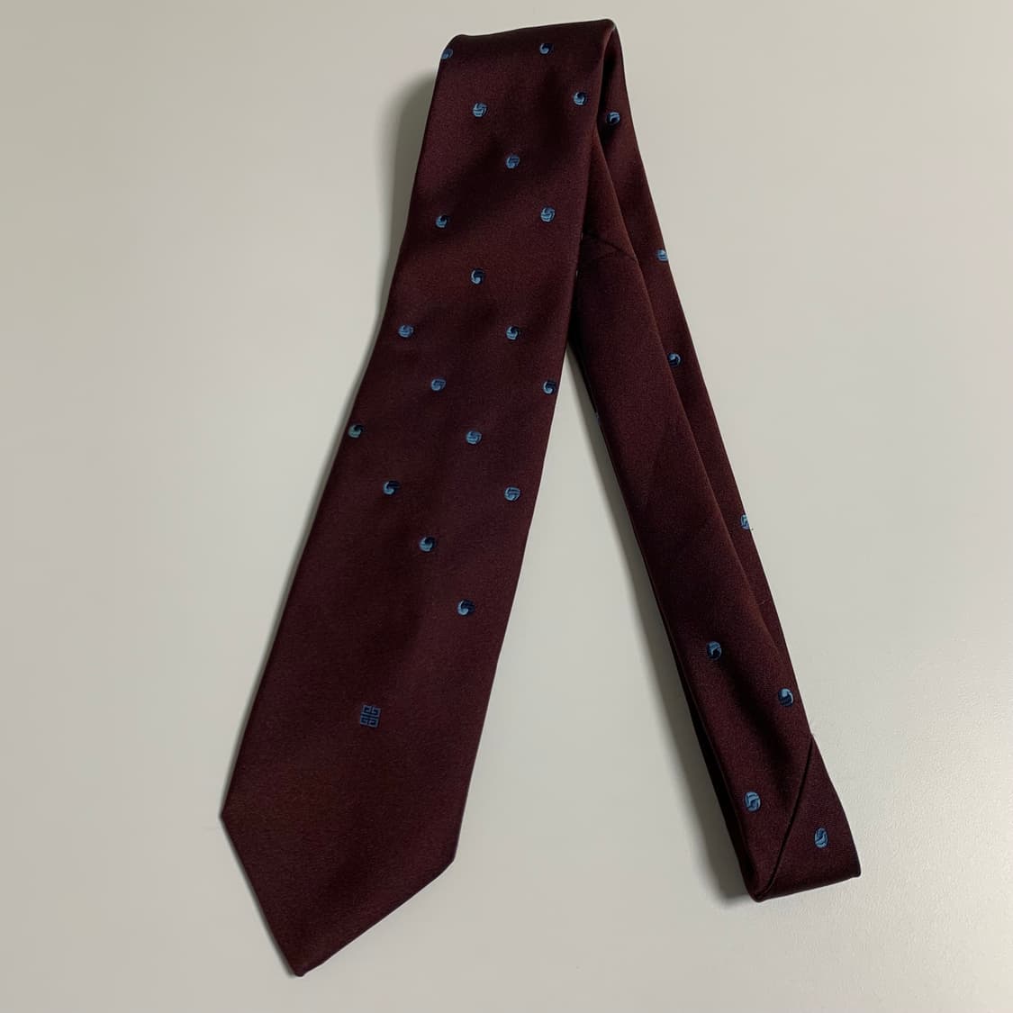 지방시(GIVENCHY) 혼방 도트디자인 명품넥타이 A+등급 7.7cm 상품이미지8