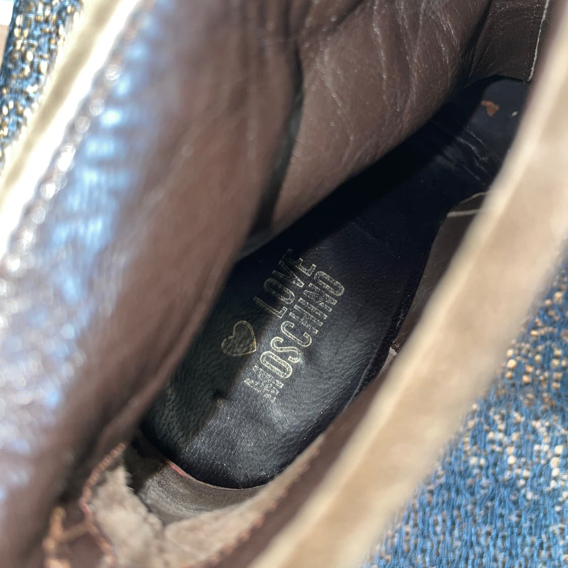 모스키노 스웨이드 힐 상품이미지8