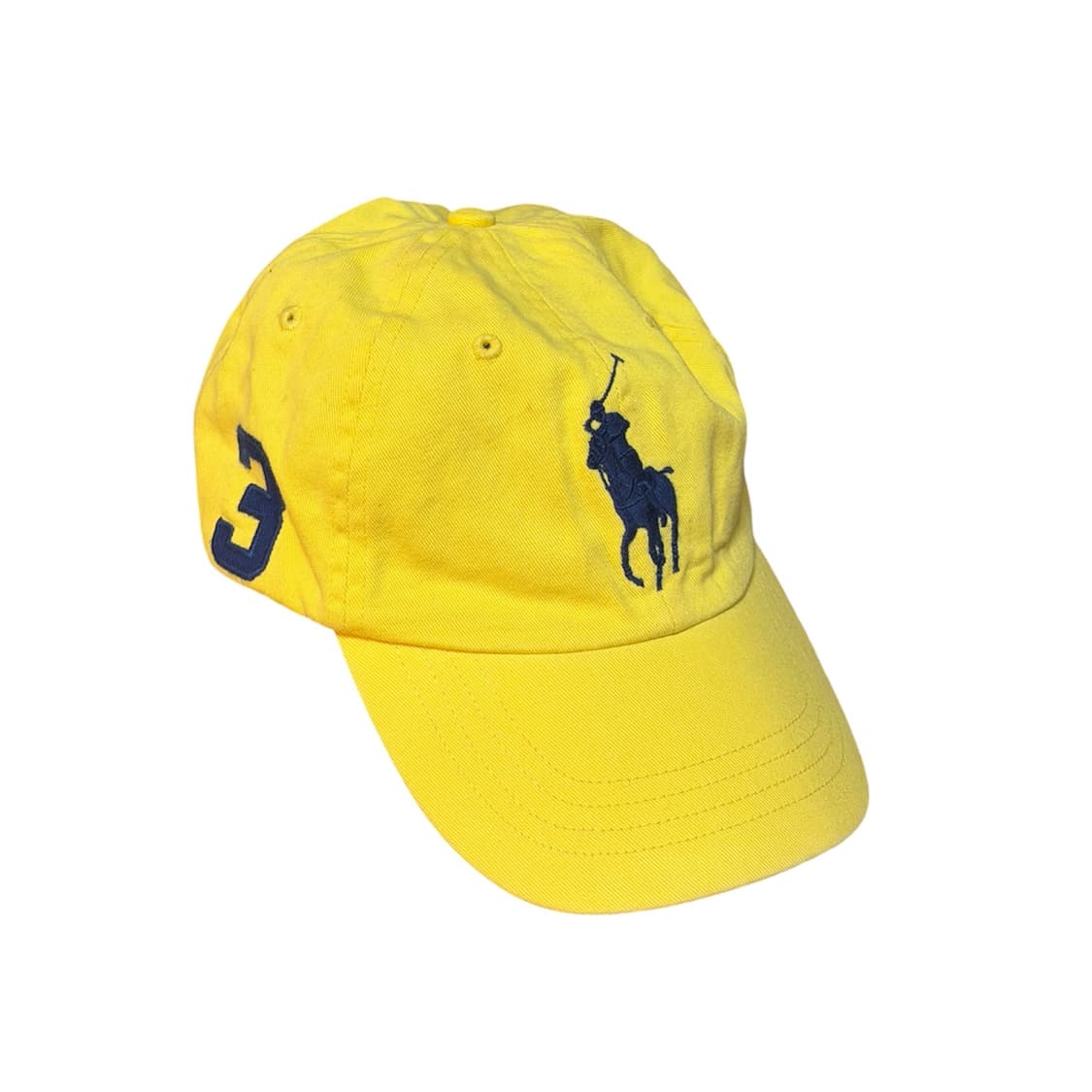 폴로 랄프로렌 빅포니 볼캡 옐로우 상품이미지1