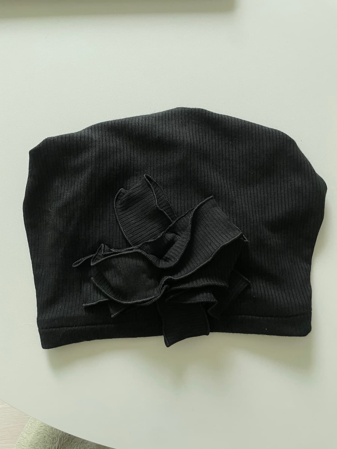 (새상품)TypeService 개더드 비니 블랙 상품이미지4