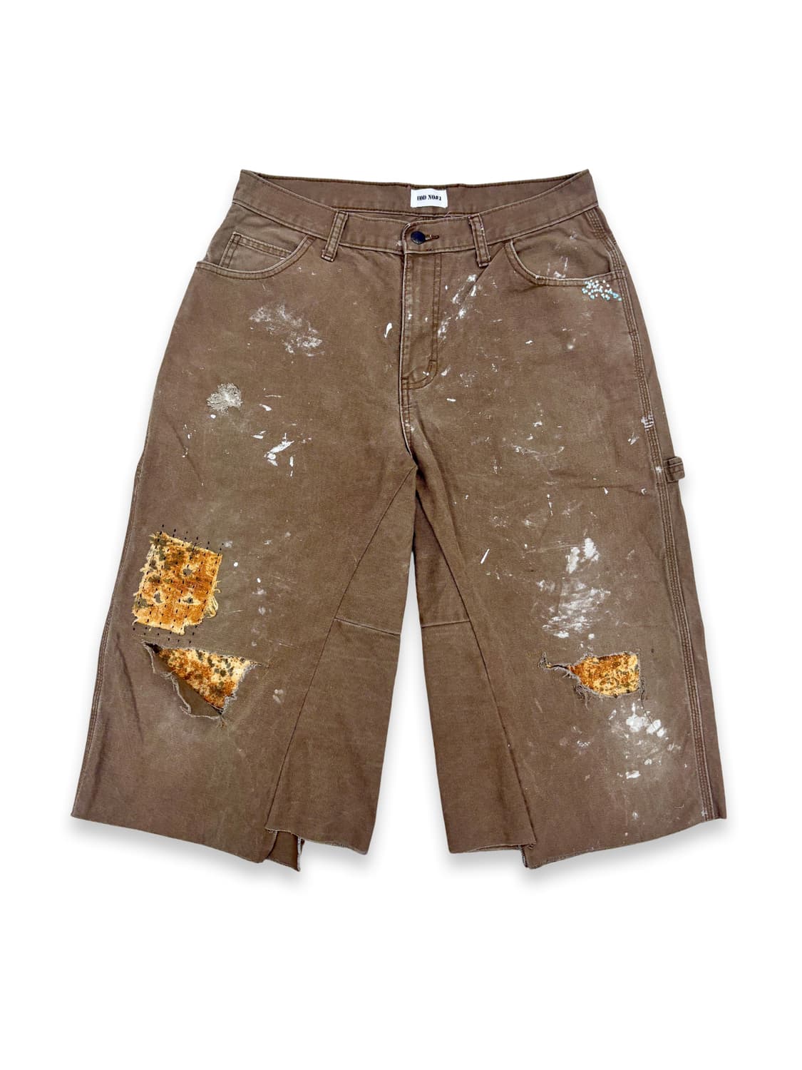 Vtg Dickies Sashiko Distressed 버뮤다 상품이미지1