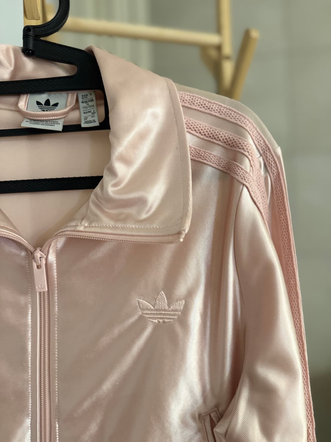 대장급!! 아디다스 바비인형 딸기우유 새틴 져지 트랙탑 상품이미지4