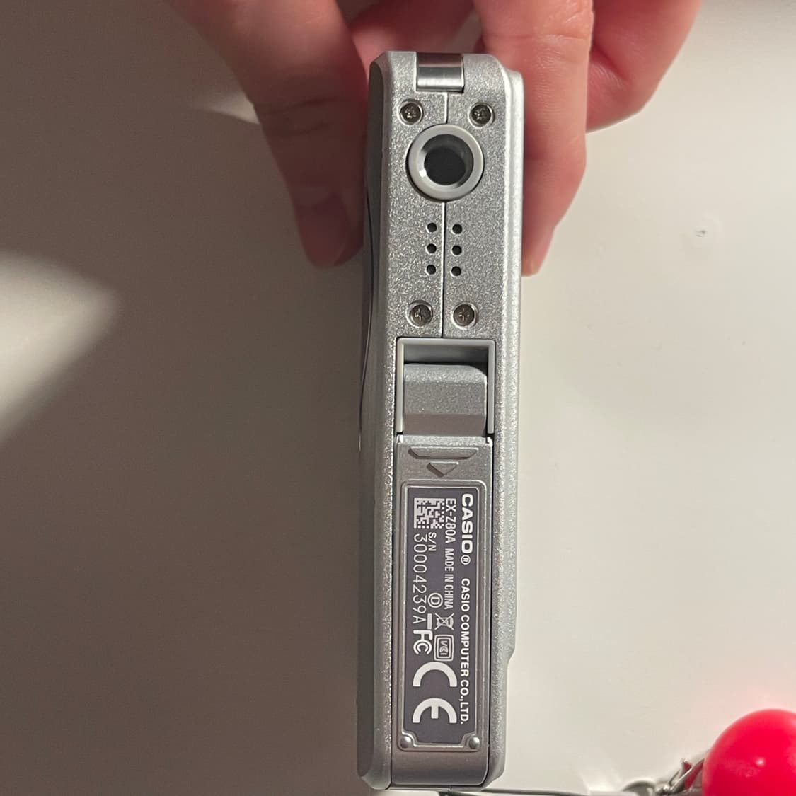 카시오 엑슬림 z80 (줌 고장) casio exilim z80 실버 상품이미지3