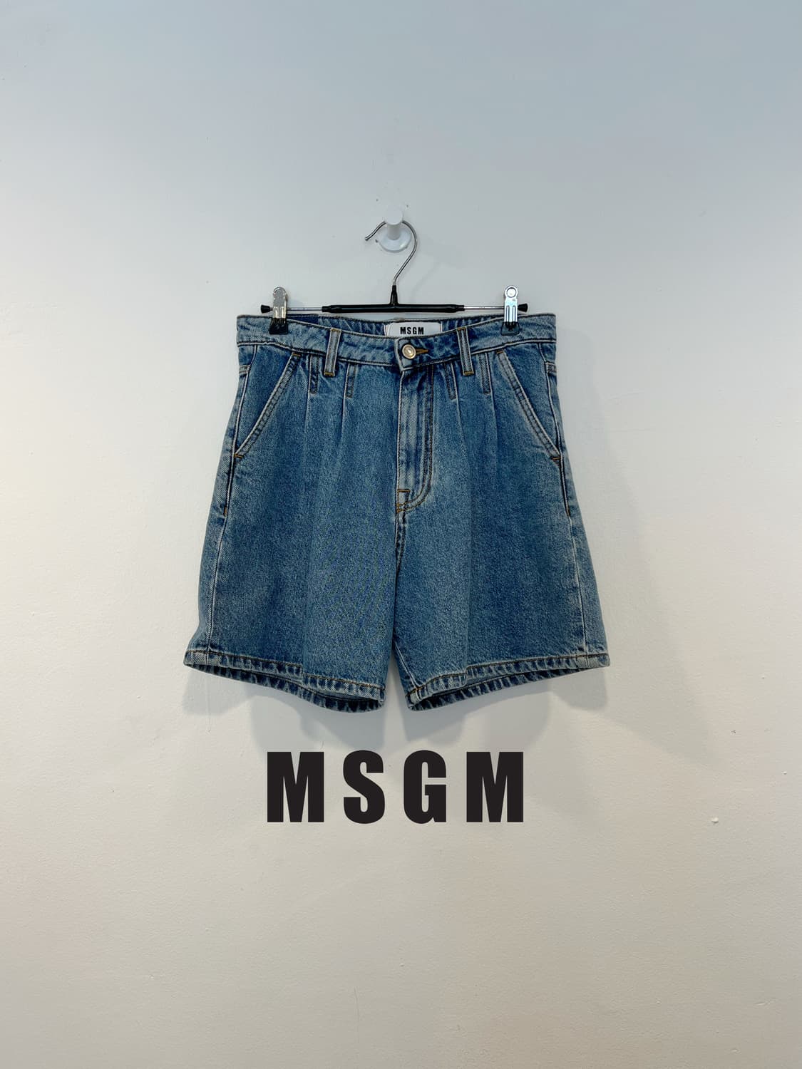 MSGM 데님쇼츠/청반바지 상품이미지1