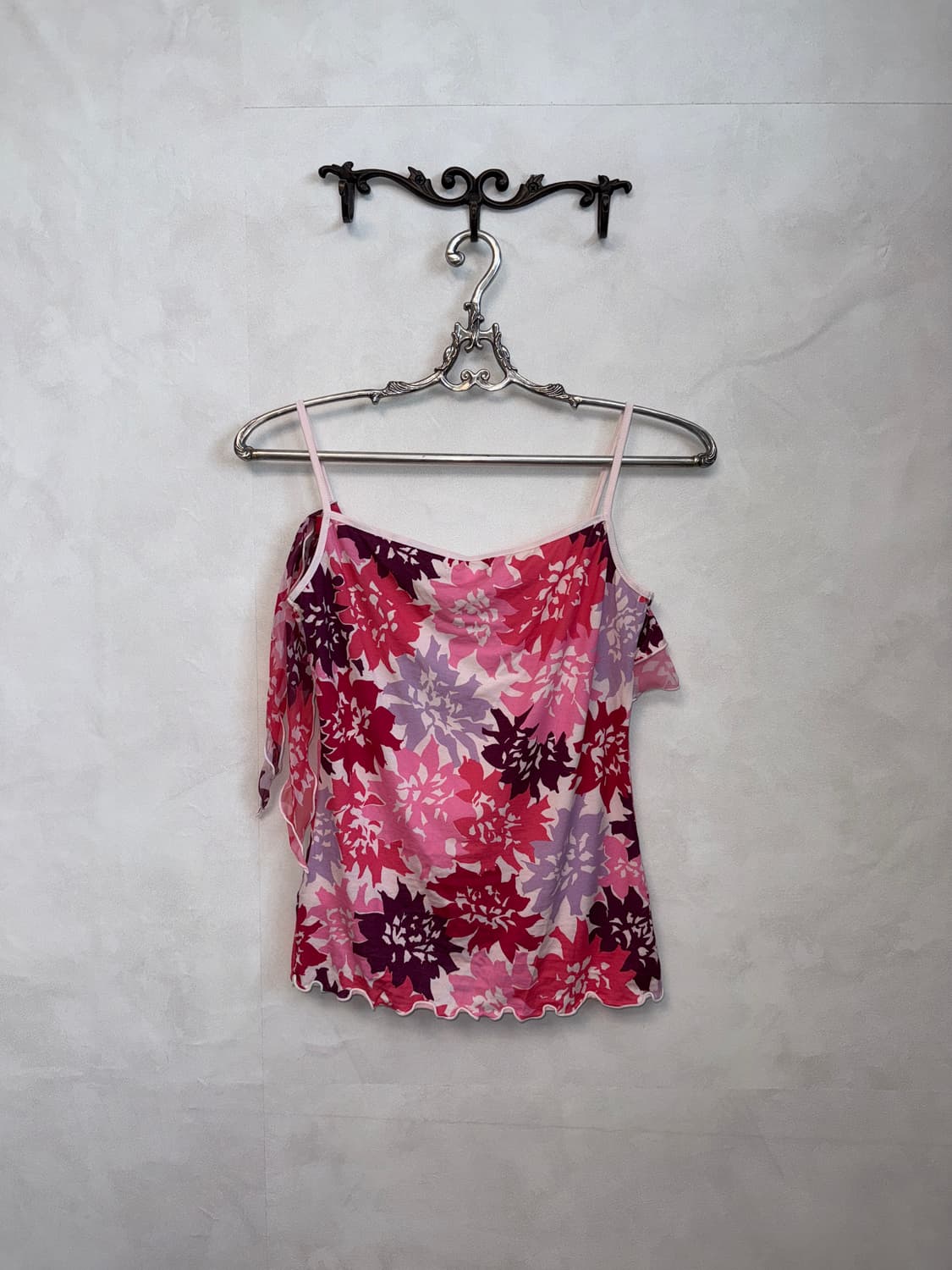 Michel Klein floral ruffle sleeveless 상품이미지6