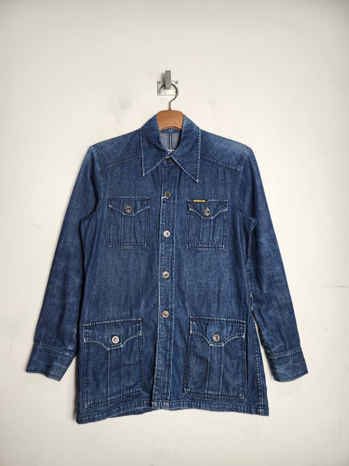 밥슨 데님 자켓 상품이미지1