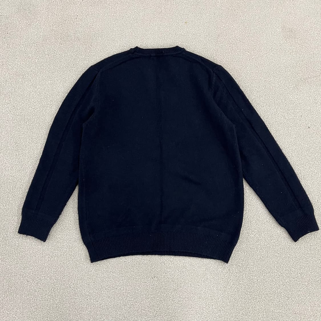 [110] 올젠 울 라운드넥 니트 스웨터 0115M1 상품이미지4