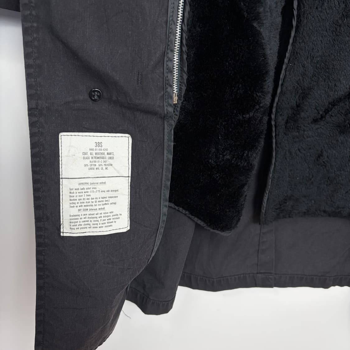 80s 미군 us army 올웨더 코트 상품이미지7