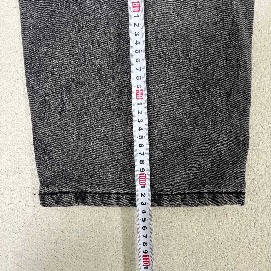 XS 어반드레스 흑청 카고 데님 팬츠 1210-2 상품이미지8