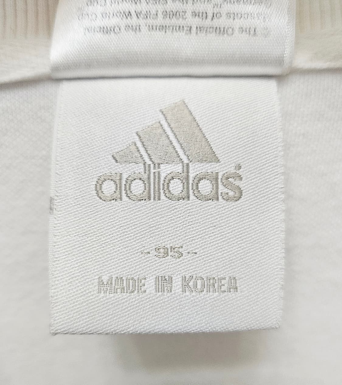 (95~100)M☆초희귀☆아디다스06독일월드컵잉글랜드[흰빨]반팔트랙탑져지 상품이미지3